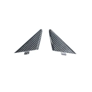 For Porsche 991 981 982 Carbon Fiber Triangle Window Trim–Dry Carbon Direct Fit