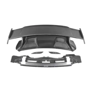 For Porsche 991 GT3 Style Dry Carbon Rear Spoiler–Aftermarket Direct Fit 2012-19
