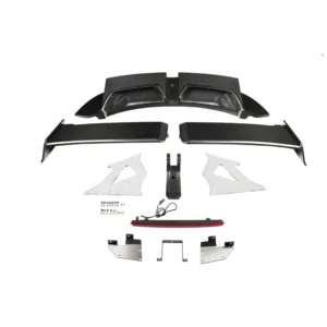 TechArt Style Dry Carbon Rear Spoiler Assembly For Porsche 992.1 – Fit 2019-2024