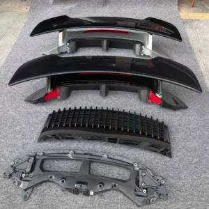 Used OEM Porsche 992 Sport Design Rear Spoiler – Takeoff Fit 2020-2026 911