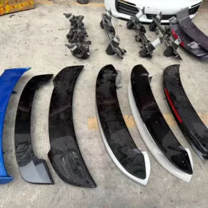 Used OEM Porsche 991.1 Turbo S Rear Wing Spoiler Assembly – Takeoff 2014-2016