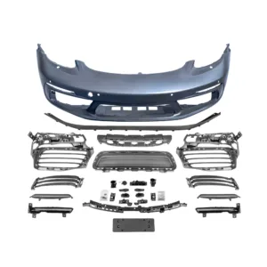 For Porsche 718 982 OE Style Front Bumper Assembly w/ DRL – Direct Fit 2017-UP
