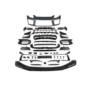 For Porsche Panamera 971 976 Turbo Front Bumper Conversion w/ DRL – 2017-2023