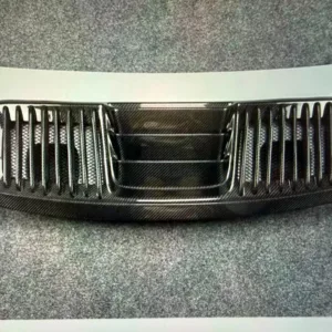 For Porsche 991.2 Turbo S Carbon Rear Decklid Grille–Dry Carbon Direct Fit 16-19
